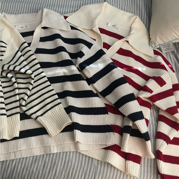 Striped Knit Sweater - Picture 1 of 2